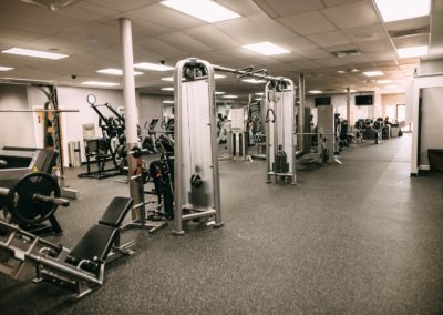 Weight Training Equipment and Space at Onslow Fitness